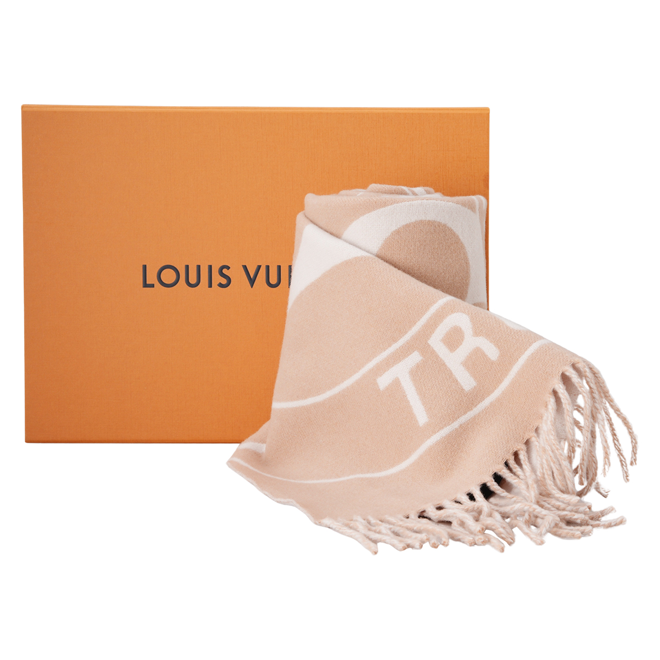 LOUIS VUITTON(USED) 루이비통 M90815 락 앤드 키 스카프